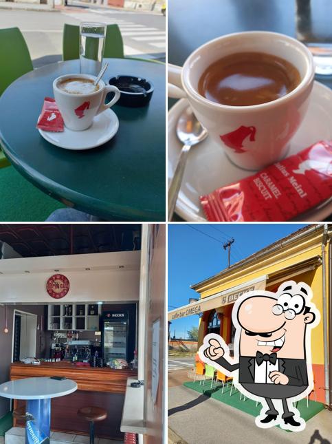 Questa è la immagine che presenta la interni e bevanda di Caffe bar Omega