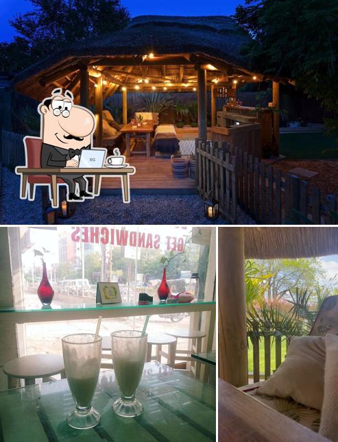 The interior of Coco Hut