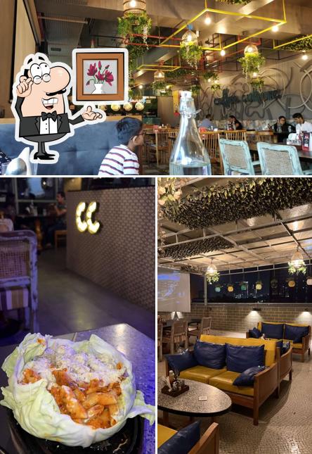 The interior of Coffee Culture - The Ristorante Lounge, Ahmedabad