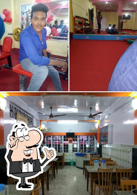 The interior of Khushboo Hotel & Restaurant