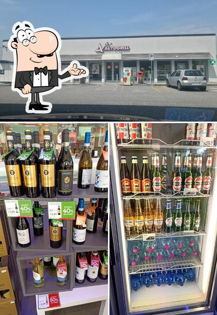 La immagine di interni e esterno da Autogrill Castelnuovo del Garda