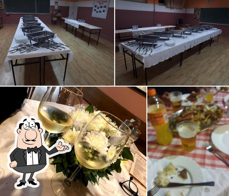 La foto di interni e bevanda da Buffet La Vie