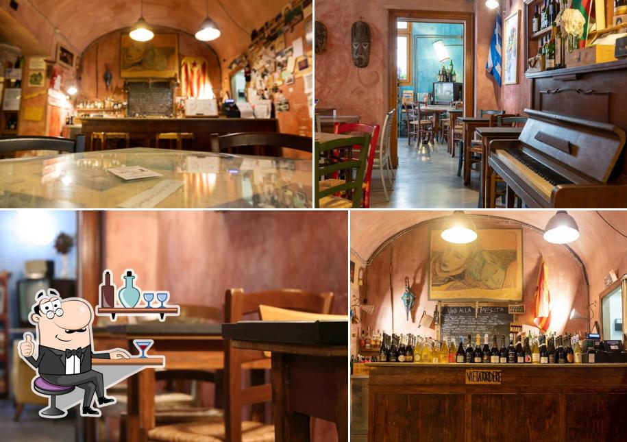 Dai un'occhiata agli interni di Enoteca Ombre Rosse Parma