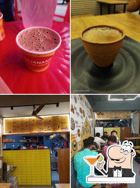 The picture of drink and interior at GAJANAND PAUVA HOUSE