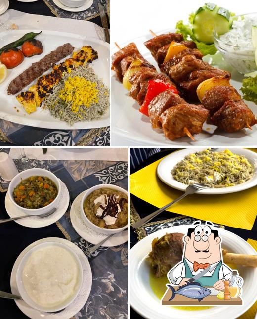 Salmone grigliato al Restaurant Hafez, Saveurs de la Perse