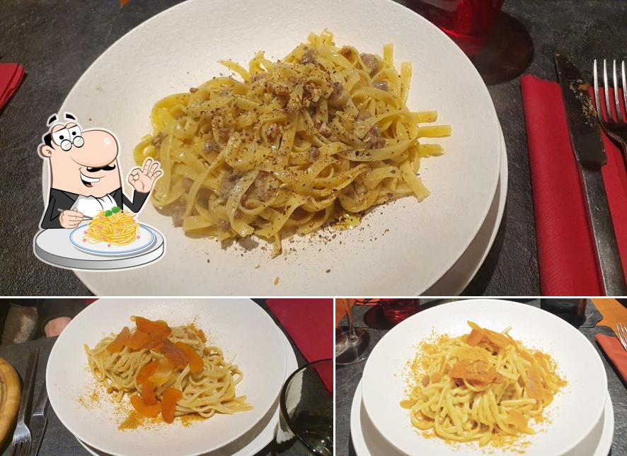 Spaghetti alla carbonara al Il Gusto di Virdis