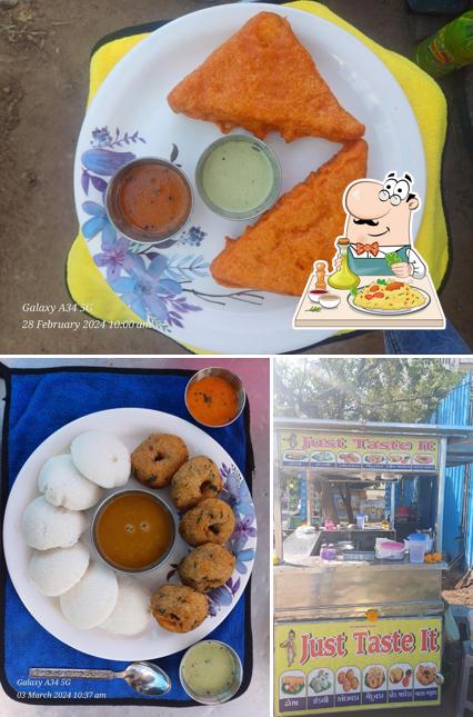 Food at JUST TASTE IT Idly Vada Dosa