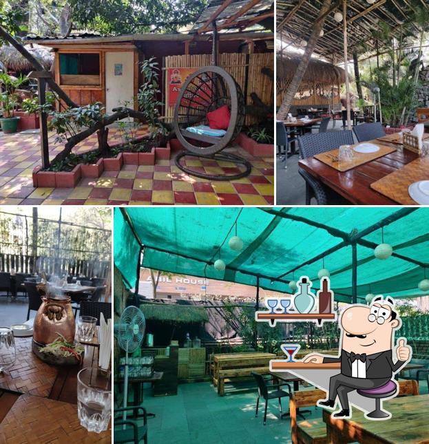 The interior of NH37 Dhaba