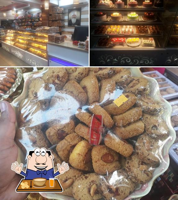 The photo of Om Bakery’s food and interior
