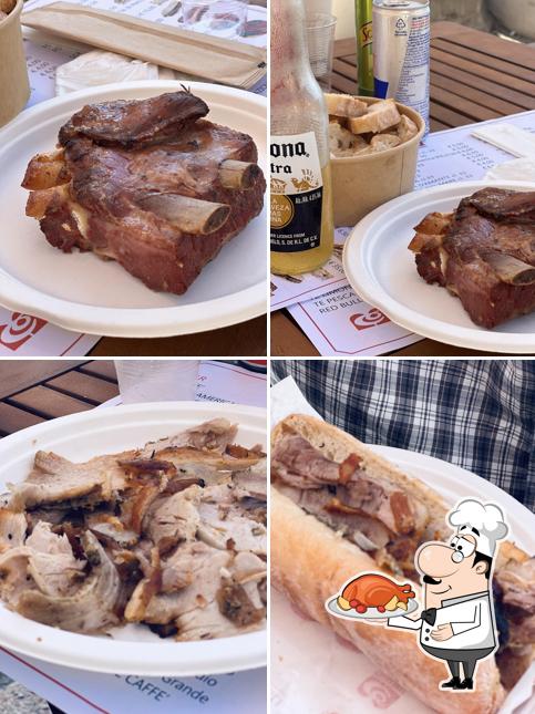 Anatra laccata alla pechinese al Porchetteria Camogli