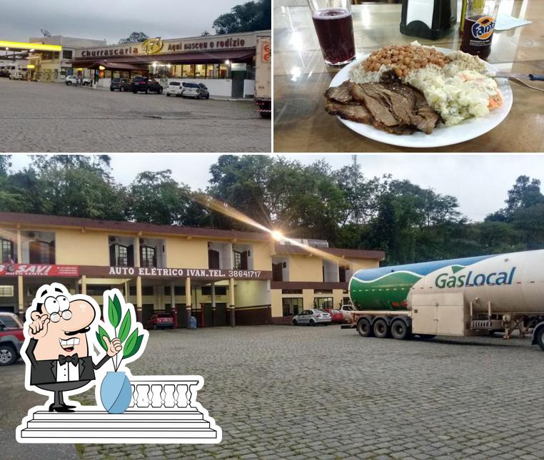 A ilustração do Hotel Suzyéllem’s exterior e bebida