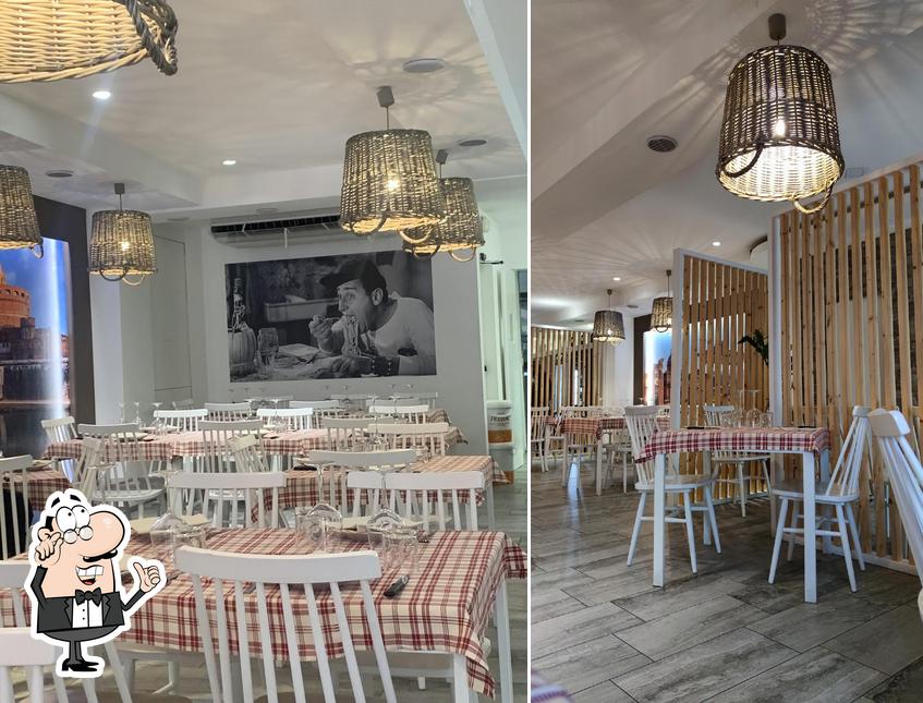 Gli interni di Trattoria Bella Roma