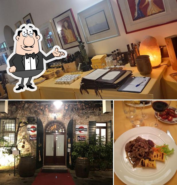 Gli interni di Ristorante Antica Trattoria al Bosco