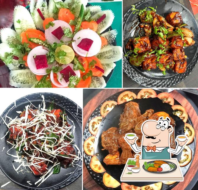 Food at Saffron Restaurant & Cafe