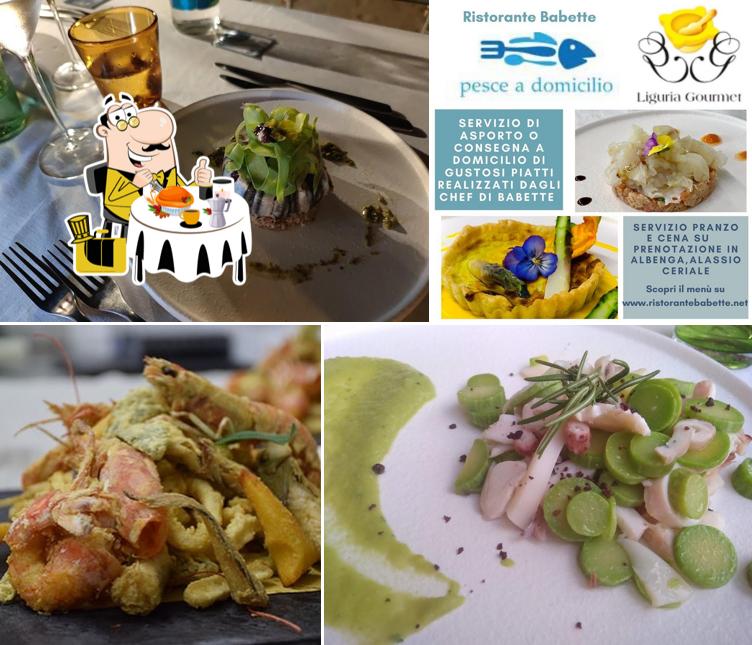 Platti al Ristorante Babette