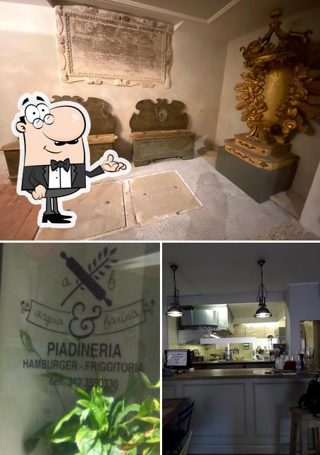 Acqua e Farina si caratterizza per la interni e bevanda