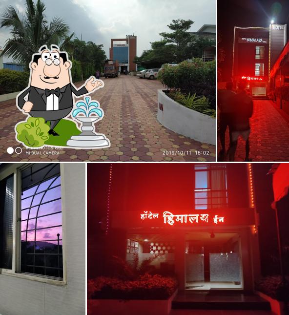 You can get some fresh air at the outside area of Hotel Himalaya Inn