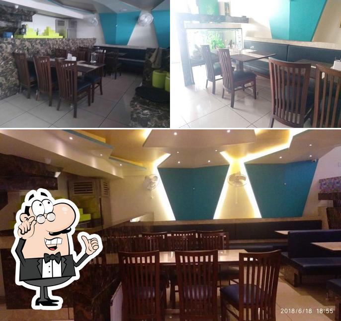 The interior of K Seven