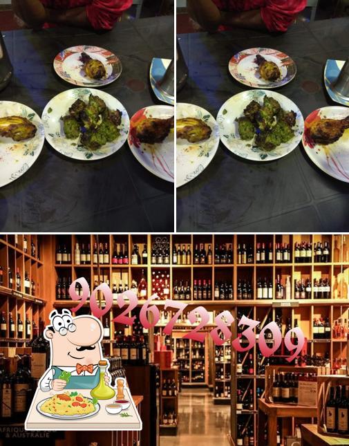 Among various things one can find food and interior at Raghavendra Bar And Restaurant