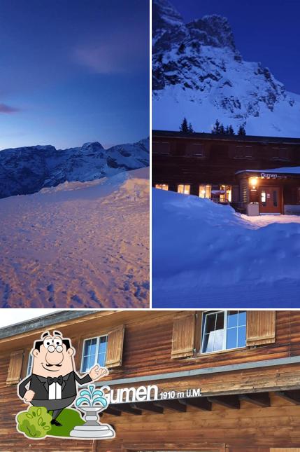 Gli esterni di Berggasthaus Gumen Braunwald