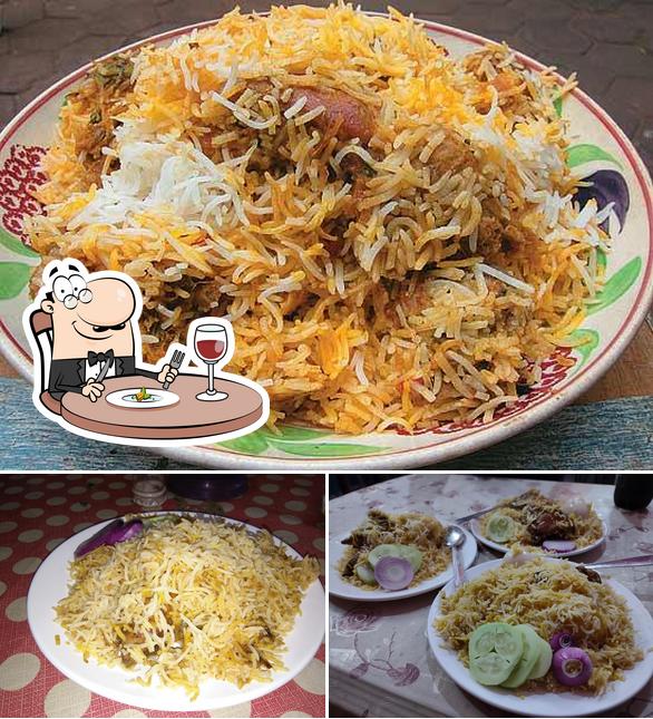 Food at Haji Kolkata Biriyani
