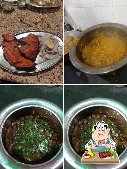 Get meat meals at Hotel Royal India