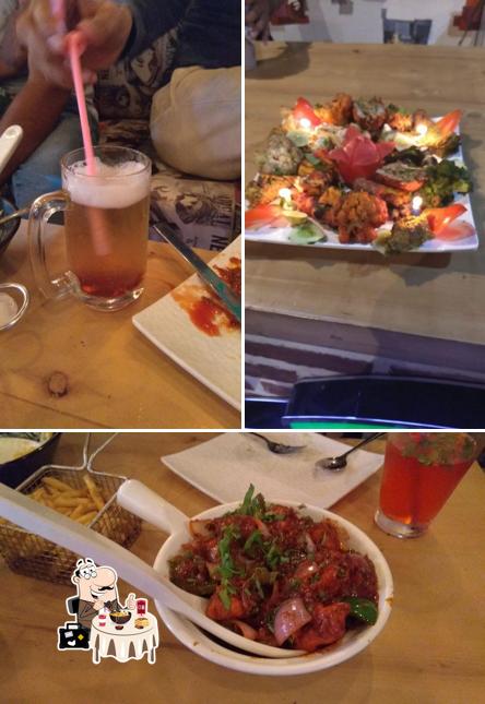 Mr. Pizzeriaa Cafe is distinguished by food and beer