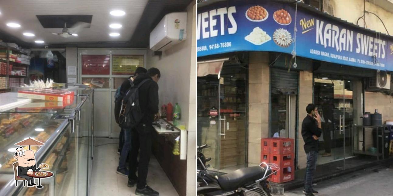 Check out how New Karan Sweets looks outside