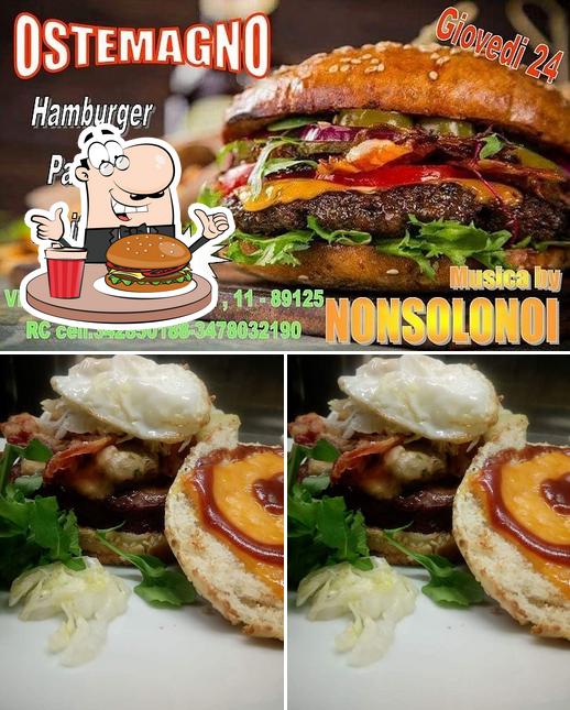 Prenditi un hamburger a Ostemagno
