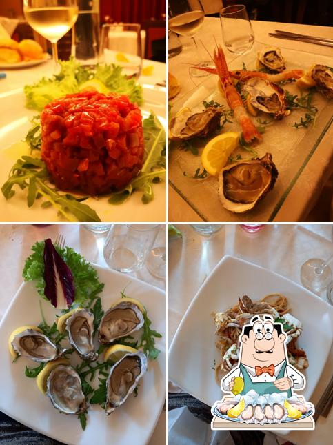 Ostriche al Ristorante Da Angelo