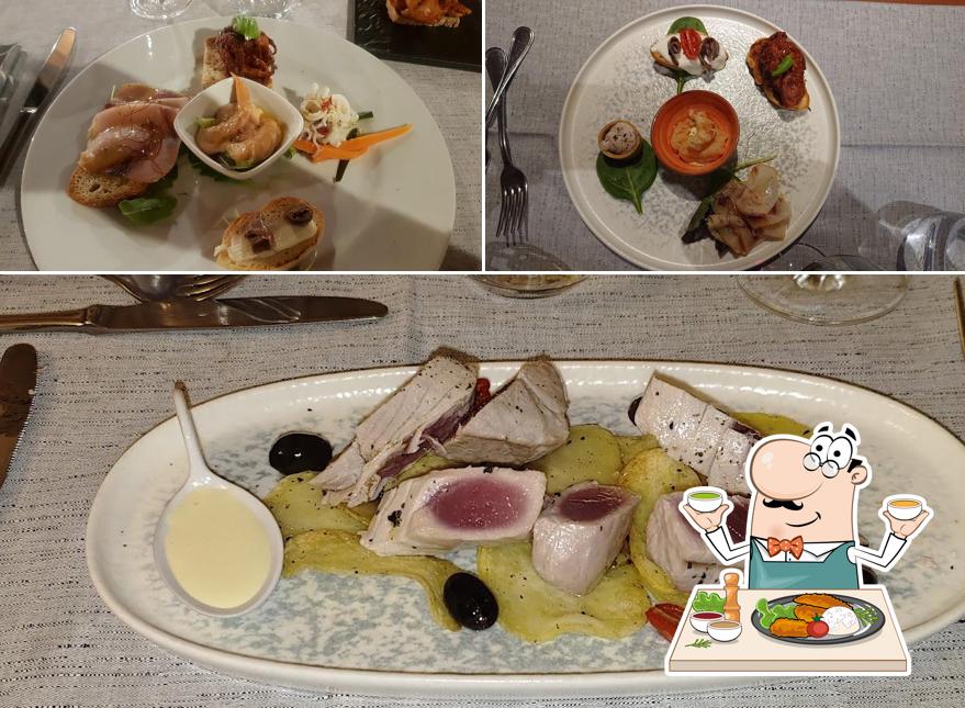 Cibo al Ristorante La Cicala Che Ride