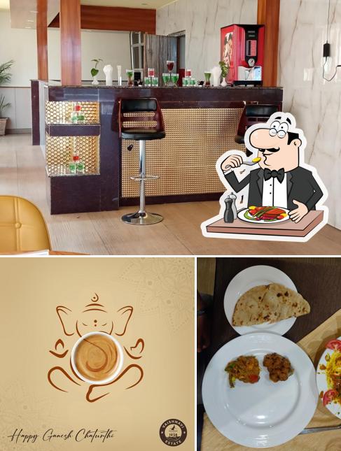 The restaurant's food and interior
