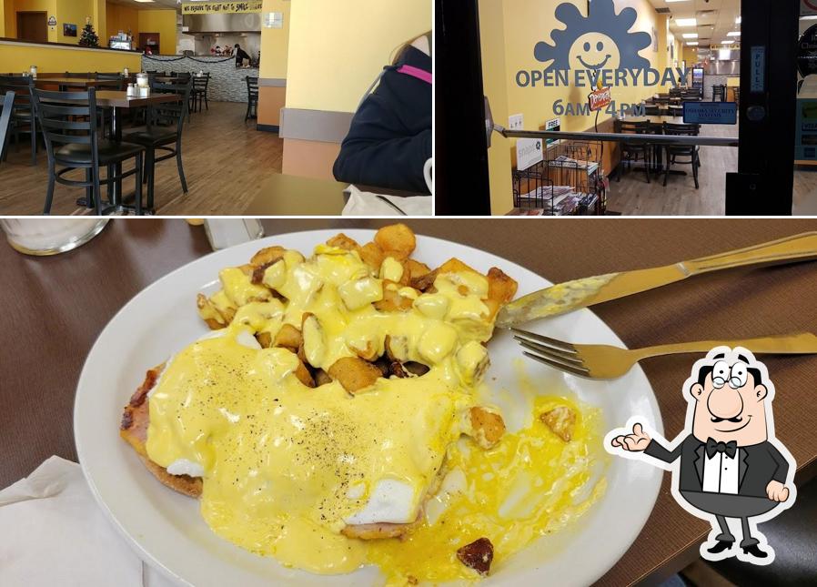 Voici la photo indiquant la intérieur et boisson sur iDay Break Grill