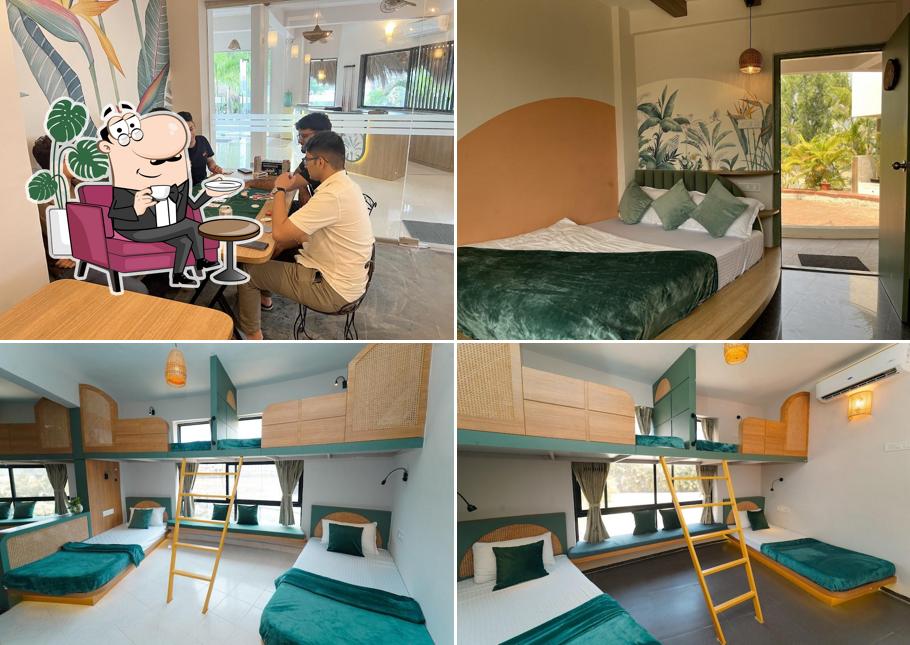 Take a seat at one of the tables at Voyage Zo Lonavala