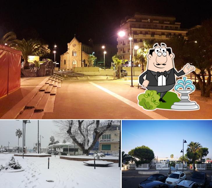 Puoi goderti l'aria fresca dal dehors di Beach Bar