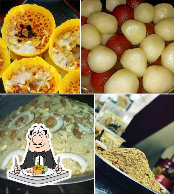 Food at Bikaner Mishthan Bhandar