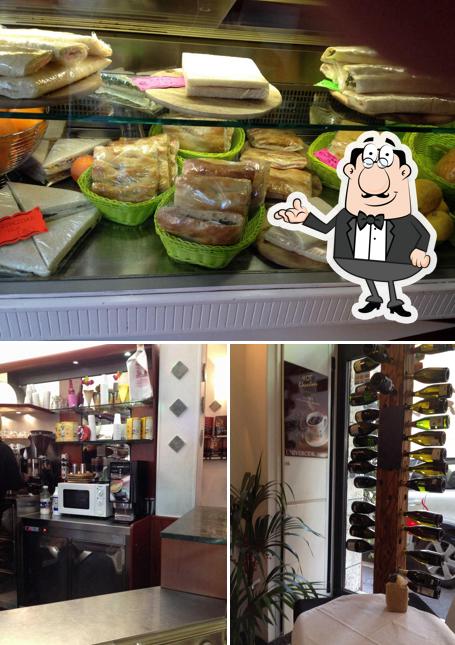 La immagine della interni e cibo di Caffè Parioli