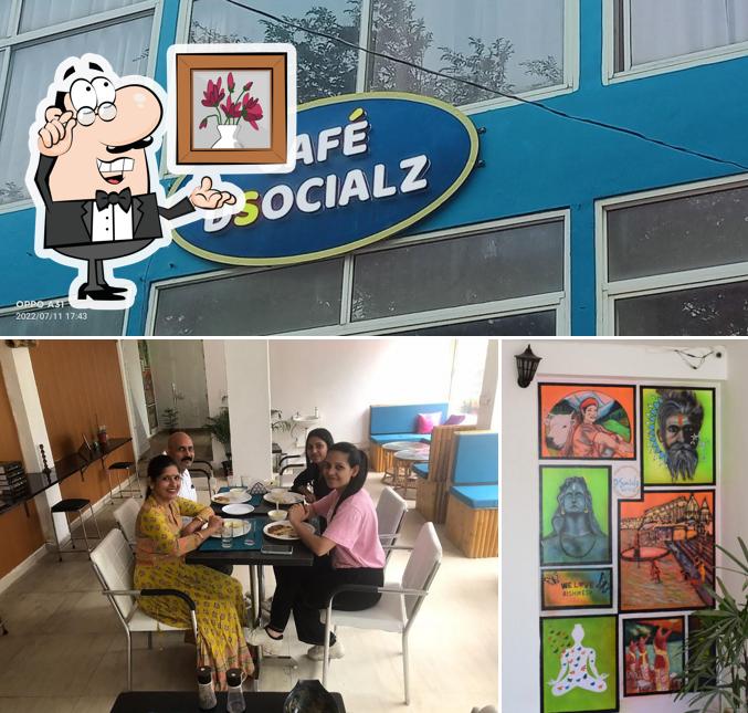 The interior of D'Socialz Cafe