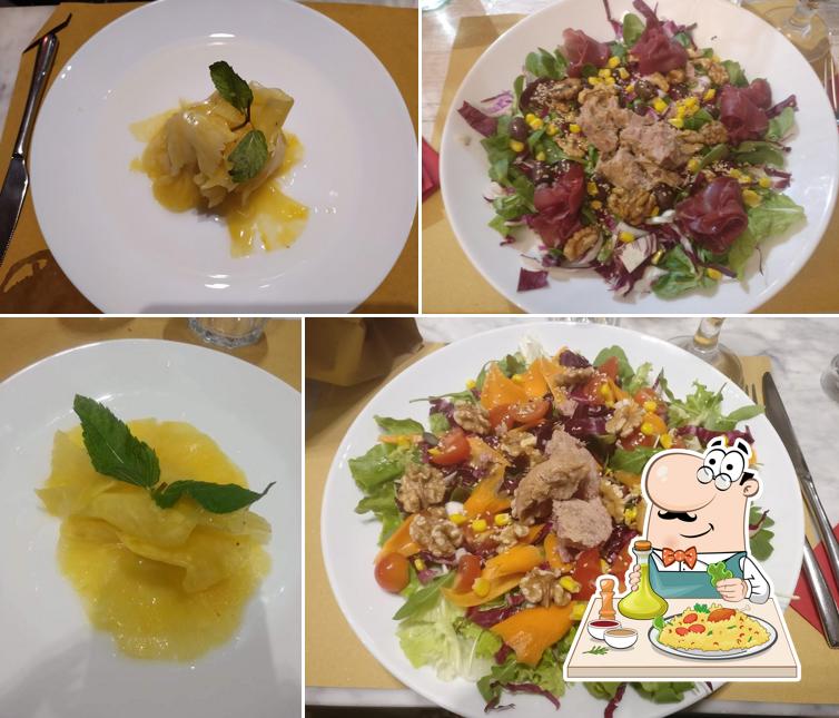Platti al Pizzeria Da Gibba