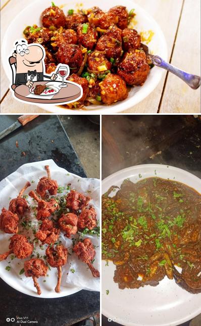 INDIAN DHABA & RESTAURANT serves meat meals