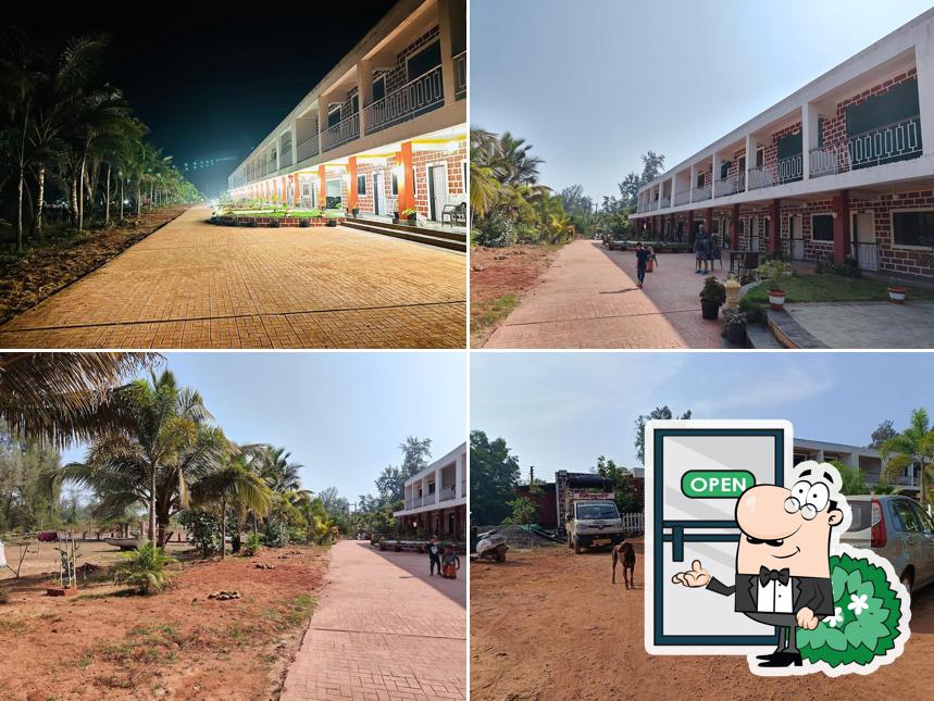Check out the outside area of Nityanand Pride Beach Stay Resort