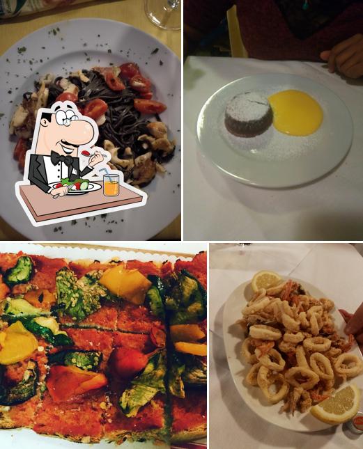 Platti al Pizzeria Concordia