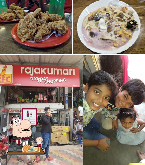 Rajakumari Arabian Cafe Parippally serves meat dishes
