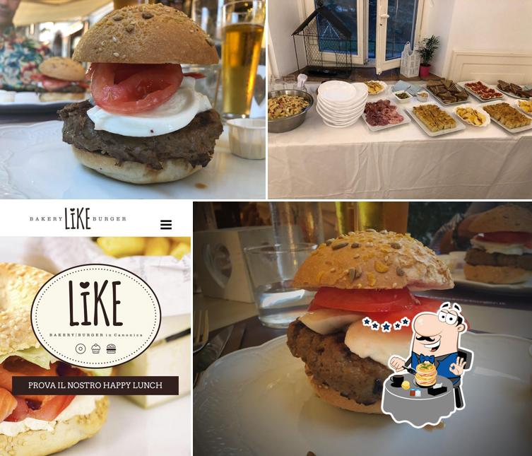 Cibo al Like Bakery Burger