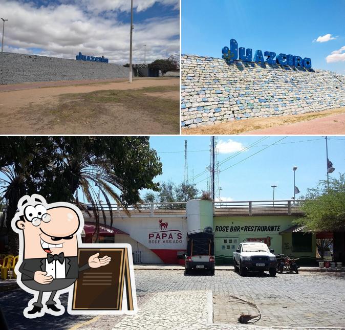 O exterior do Papa's Bode Assado