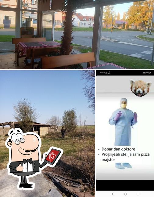 Gli esterni di Pizza & Grill Kapuciner