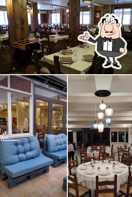 Dai un'occhiata agli interni di il Pollo D'oro ristorante pizzeria