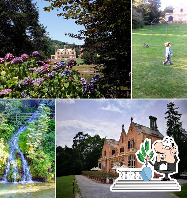 La parte esterna è una caratteristica importante di Parco Villa Serra di Comago - Sant'Olcese