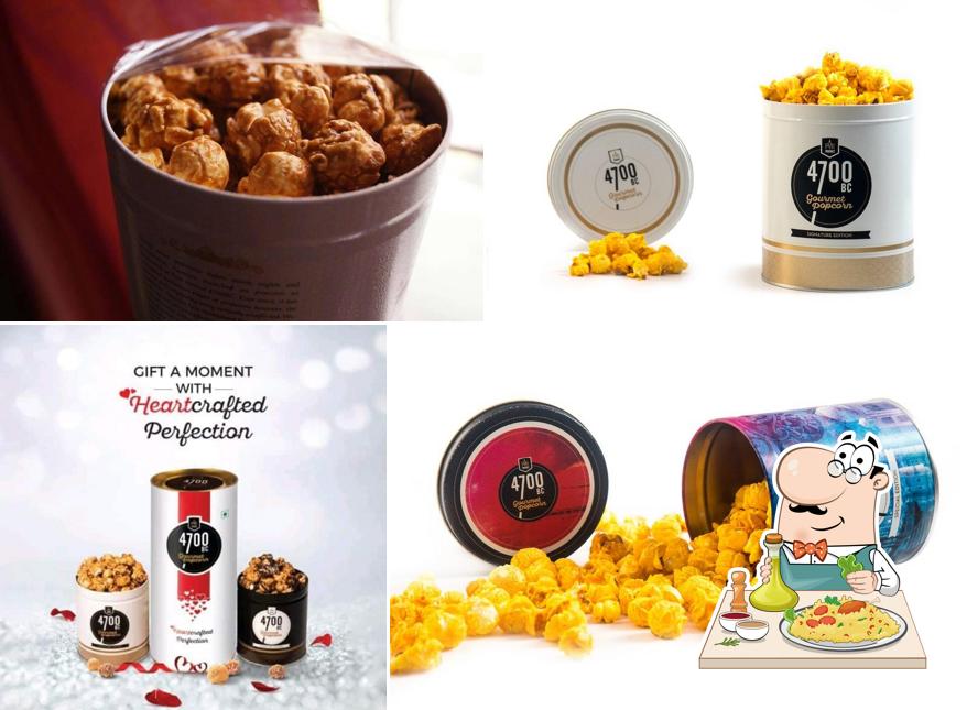 Food at 4700BC Gourmet Popcorn