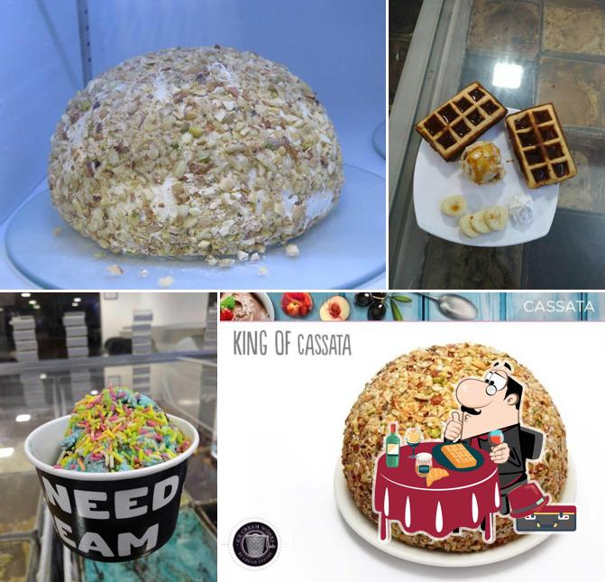 Waffles at Ice Cream Works